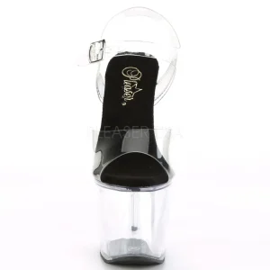 Acrylique 18 cm Pleaser RADIANT-708 Plateforme Chaussures Talon Haut