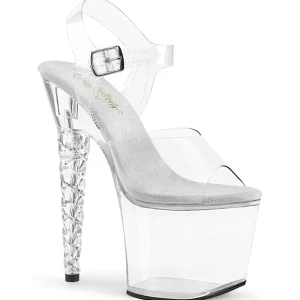 Acrylique 18 cm Pleaser UNICORN-708RSH Plateforme Chaussures Talon Haut