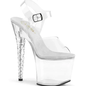 Acrylique 18 cm Pleaser UNICORN-708 Plateforme Chaussures Talon Haut