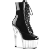 ADORE-1020 18 cm bottine talon haut femme pleaser noir