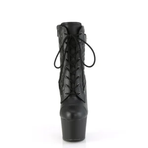 ADORE-1033 18 cm bottine talon haut femme pleaser noir