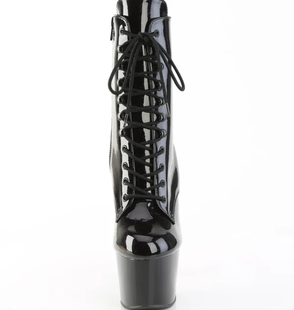 ADORE-1020BLG 18 cm bottine talon haut femme pleaser glitter noires