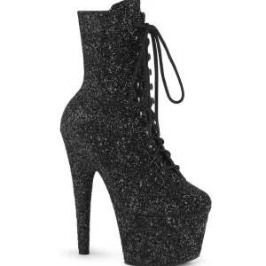 ADORE-GWR 18 cm bottine talon haut femme pleaser glitter noir