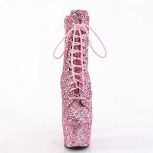 ADORE-GWR 18 cm bottine talon haut femme pleaser glitter rose