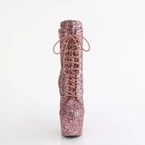 ADORE-1020GWR 18 cm bottine talon haut femme pleaser glitter doré