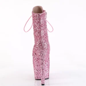 ADORE-GWR 18 cm bottine talon haut femme pleaser glitter rose
