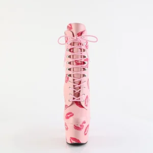 ADORE-1020KISSES 18 cm bottine talon haut femme pleaser rose