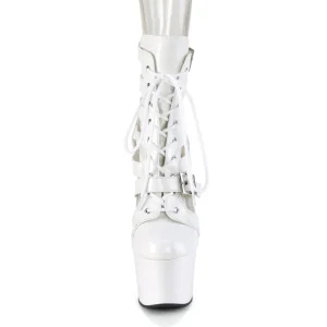 ADORE-1013MST 18 cm bottine talon haut femme pleaser blanc