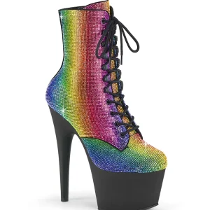 ADORE-RRS 18 cm bottine talon haut femme pleaser strass