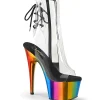 Arc en ciel 18 cm ADORE-1018RC bottines pole dance