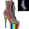 Arc en ciel 18 cm ADORE-1020RC-REFL bottines pole dance
