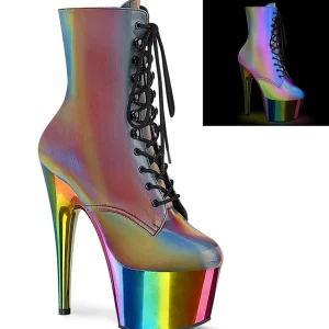 Arc en ciel 18 cm ADORE-1020RC-REFL bottines pole dance