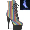 Arc en ciel 18 cm ADORE-1020REFL-02 bottines pole dance