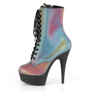 Arc en ciel 15 cm DELIGHT-1020REFL bottines pole dance
