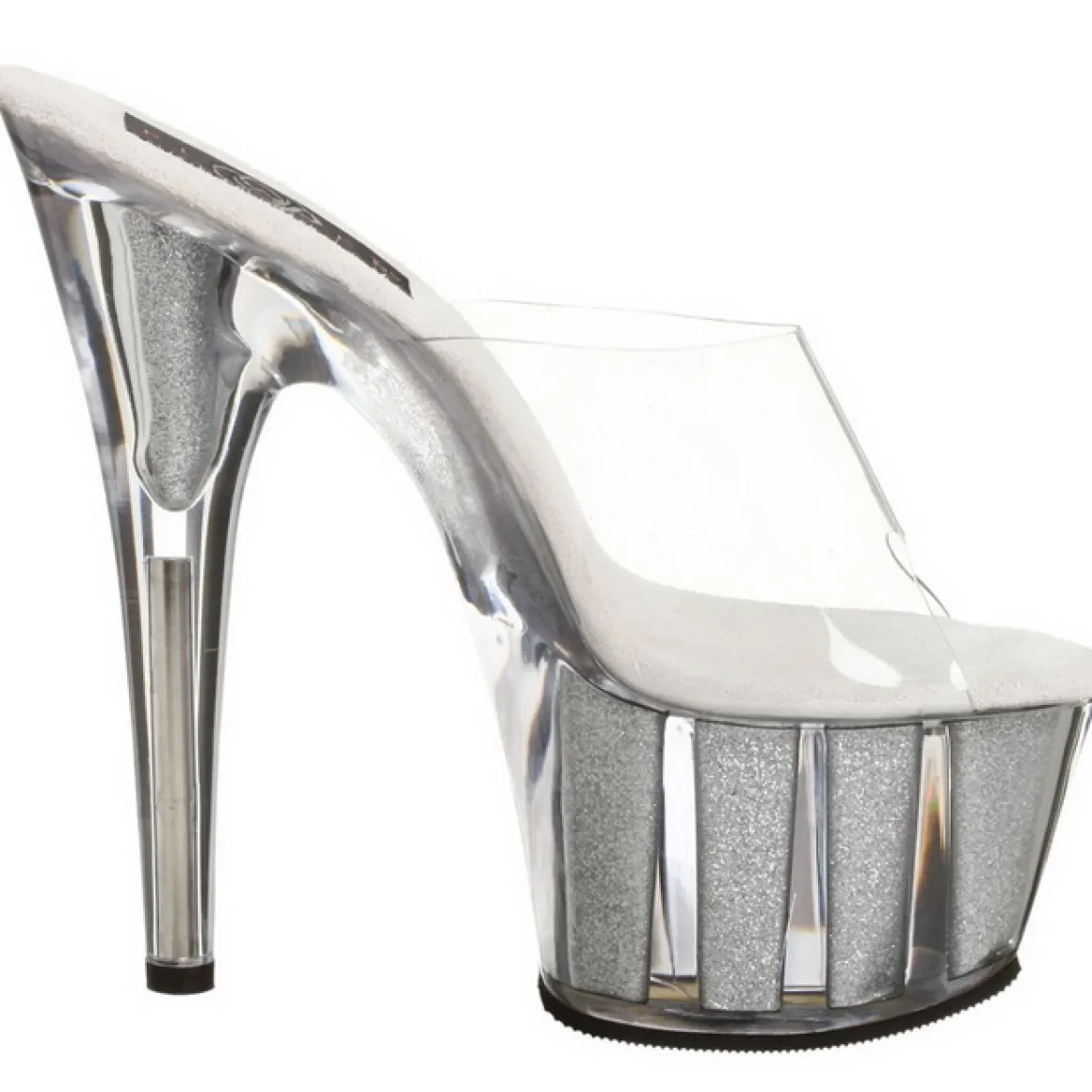 argent__cm_adoreg_etincel_2.webp Argent 18 cm ADORE-701G Etinceler Plateforme Mules Hautes