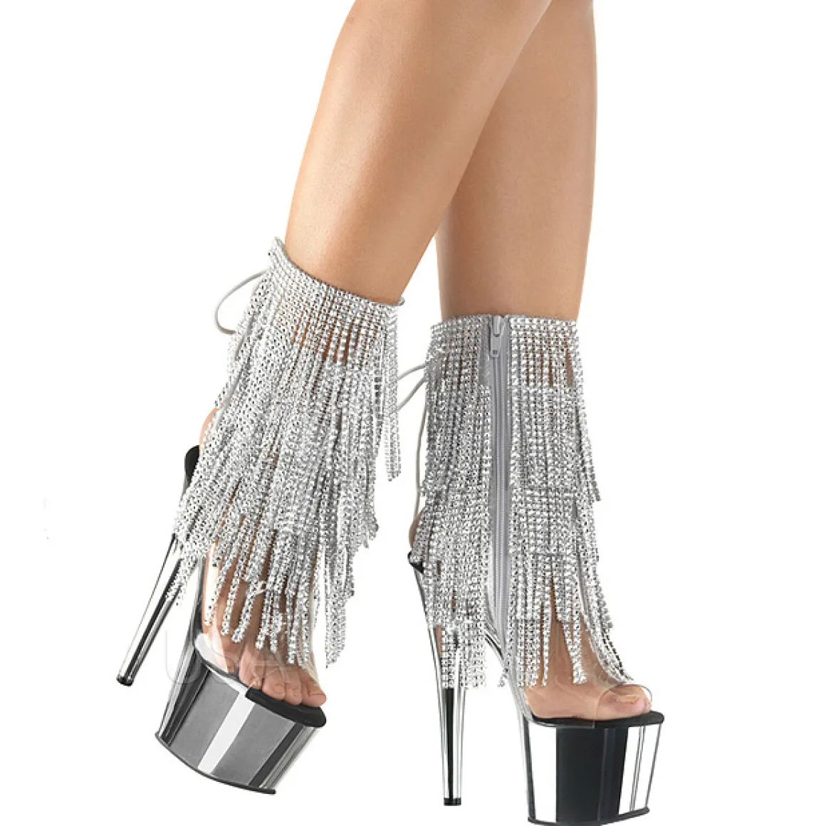 argent__cm_adorersf_botti_0.webp Argent 18 cm ADORE-1017RSF bottines a frangees pour femmes a talon