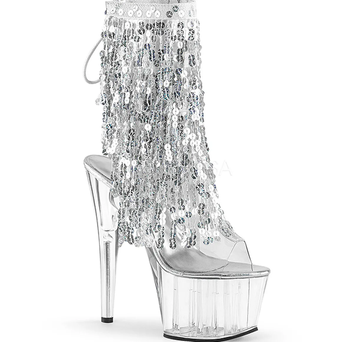 argent__cm_adoresqf_botti_0.webp Argent 18 cm ADORE-1017SQF bottines à paillettes pour frangees