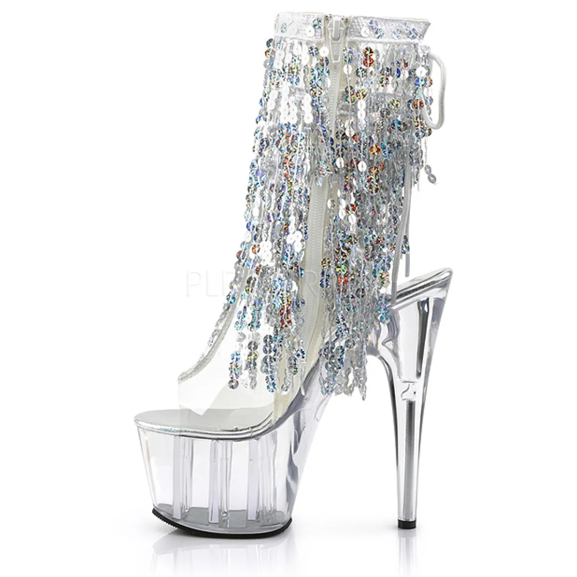 argent__cm_adoresqf_botti_1.webp Argent 18 cm ADORE-1017SQF bottines à paillettes pour frangees