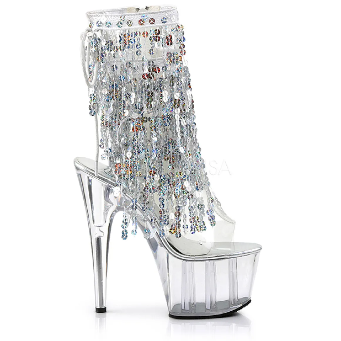 argent__cm_adoresqf_botti_2.webp Argent 18 cm ADORE-1017SQF bottines à paillettes pour frangees
