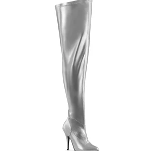 Argent 13 cm cuissardes mollets larges et cuisses rondes élastiquées pour hommes