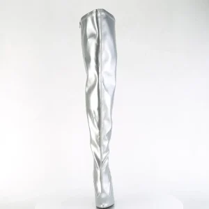 Argent 13 cm cuissardes mollets larges et cuisses rondes élastiquées pour hommes