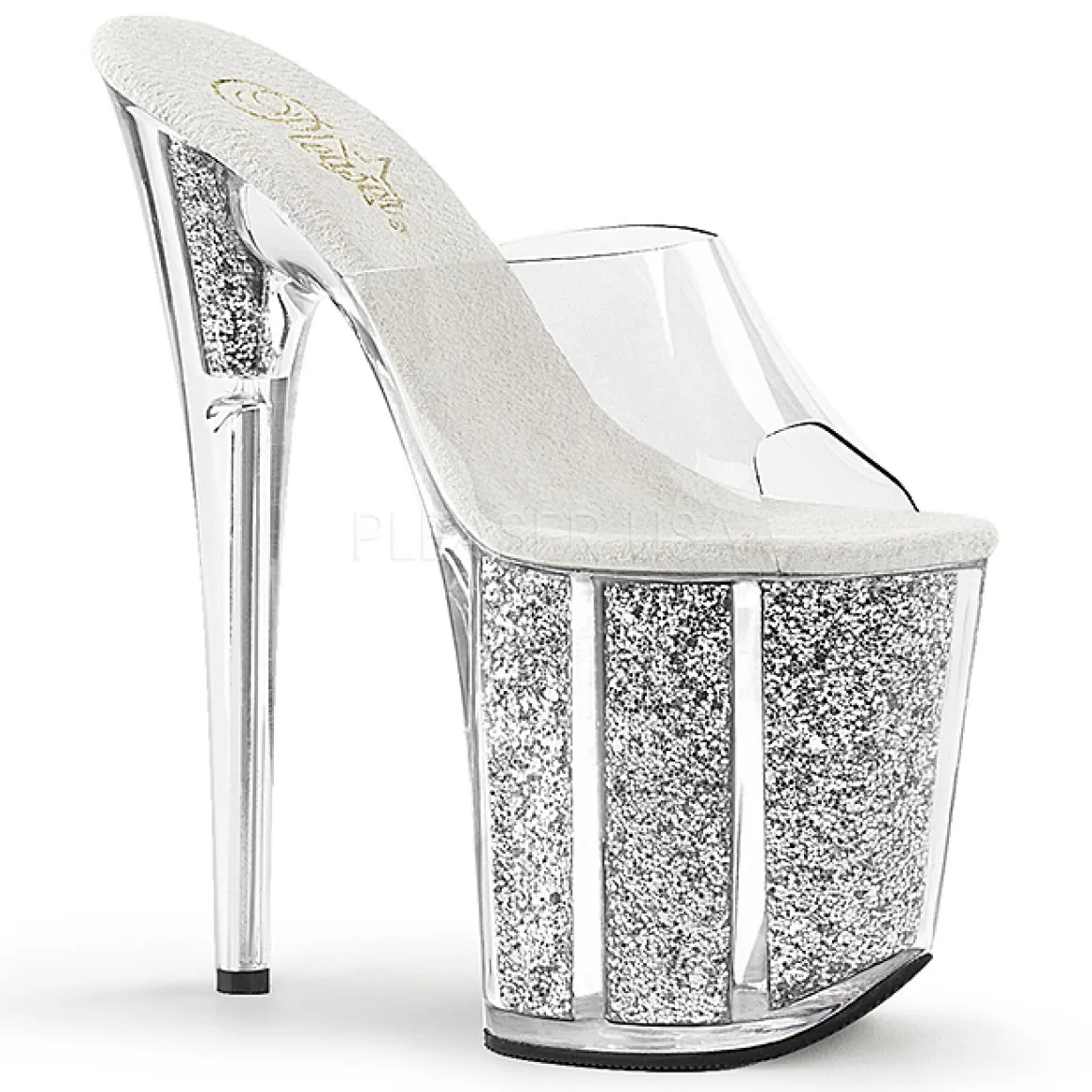 argent__cm_flamingog_etin_0.webp Argent 20 cm FLAMINGO-801G etincelle plateforme mules talons hauts