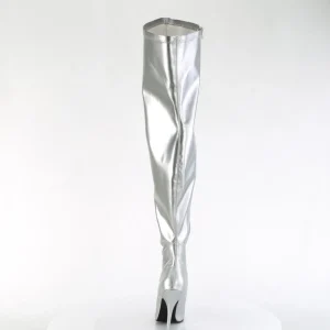 Argent 13 cm SEDUCE-3000WC cuissardes mollets larges et cuisses rondes élastiquées