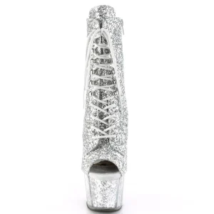 Argent etincelle 18 cm ADORE-1021G bottines a plateforme femmes