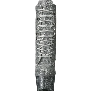 Argent etincelle 18 cm ADORE-1020G bottines a plateforme femmes