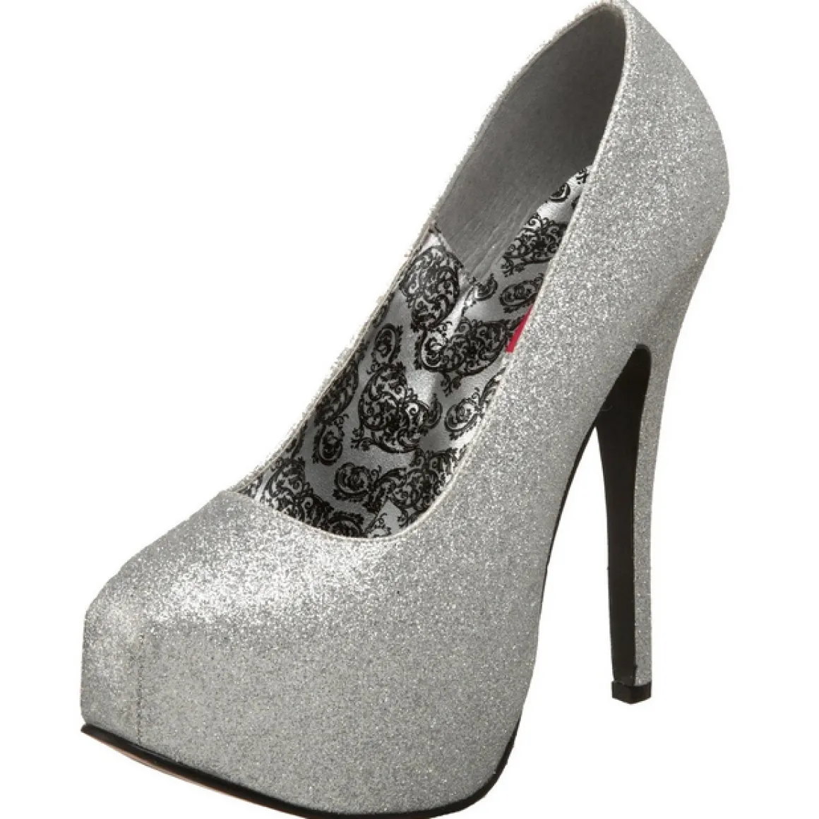 argent_etincelle__cm_burl_0.webp Argent Etincelle 14,5 cm Burlesque TEEZE-31G Platform Escarpins Chaussures