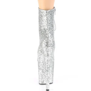 Argent glitter 20 cm FLAMINGO-1020GWR exotic bottines de pole dance