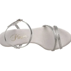 Argent pierre strass 8 cm BELLE-316 chaussures travesti