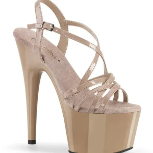 Beige 18 cm ADORE-713 pleaser sandales talon aiguille femme