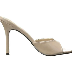Beige 10 cm CLASSIQUE-01 mules talons hauts
