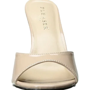 Beige 10 cm CLASSIQUE-01 mules talons hauts