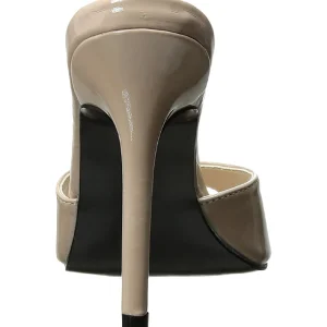 Beige 10 cm CLASSIQUE-01 mules talons hauts