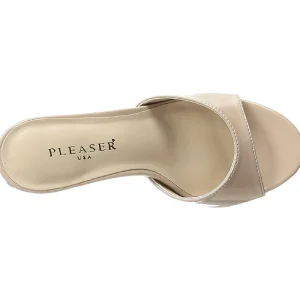 Beige 10 cm CLASSIQUE-01 mules talons hauts