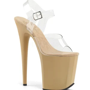 Beige 20 cm FLAMINGO-808 Plateforme Haut Talon