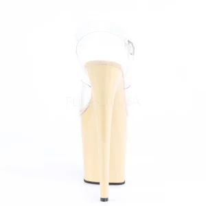 Beige 20 cm FLAMINGO-808 Plateforme Haut Talon