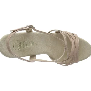 Beige 15 cm Pleaser DELIGHT-613 Sandales femme à talon