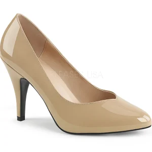 Beige Verni 10 cm DREAM-420 Escarpins Talons Aiguilles Hommes