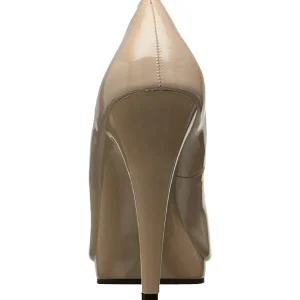 Beige Verni 11,5 cm FLAIR-480 escarpins femme pour homme