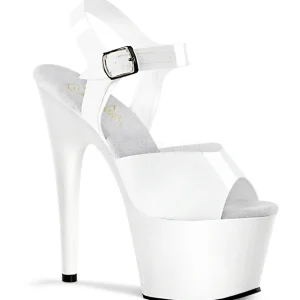Blanc 18 cm ADORE-708N Plateforme Chaussures Talon Haut