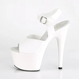 Blanc 18 cm ADORE-708N Plateforme Chaussures Talon Haut