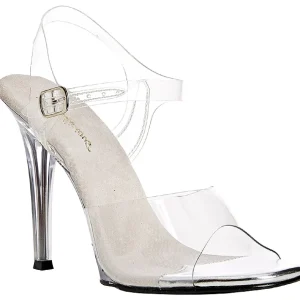 Blanc 11,5 cm FABULICIOUS GALA-08 Sandales de soirée à talon