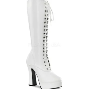 Blanc Mat 13 cm ELECTRA-2020 Bottes Femmes pour Hommes