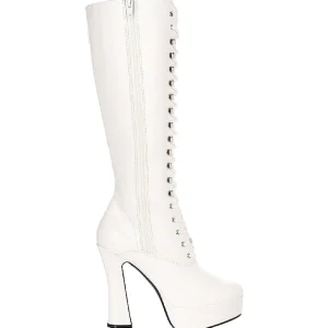 Blanc Mat 13 cm ELECTRA-2020 Bottes Femmes pour Hommes