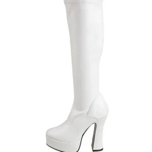 Blanc Mat 13 cm ELECTRA-2000Z Bottes Femmes pour Hommes
