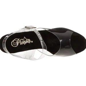 Blanc Neon 18 cm ADORE-708UV Talons Hauts Plateforme