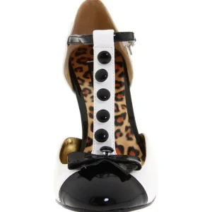 Blanc Suede 10 cm SMITTEN-10 Rockabilly escarpins à talons hauts